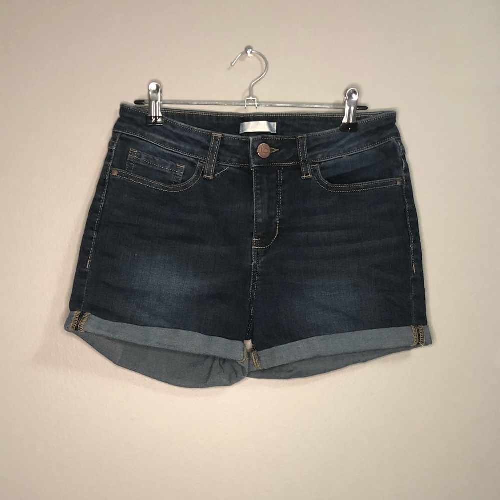 SOLD LC Lauren Conrad blue jean shorts